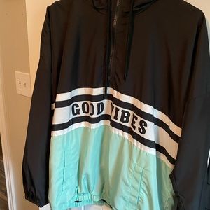 Good Vibes Windbreaker